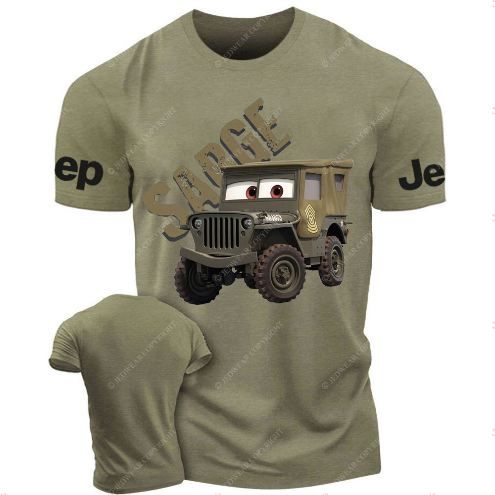 Sarge Cars Pixar Jp T-Shirt