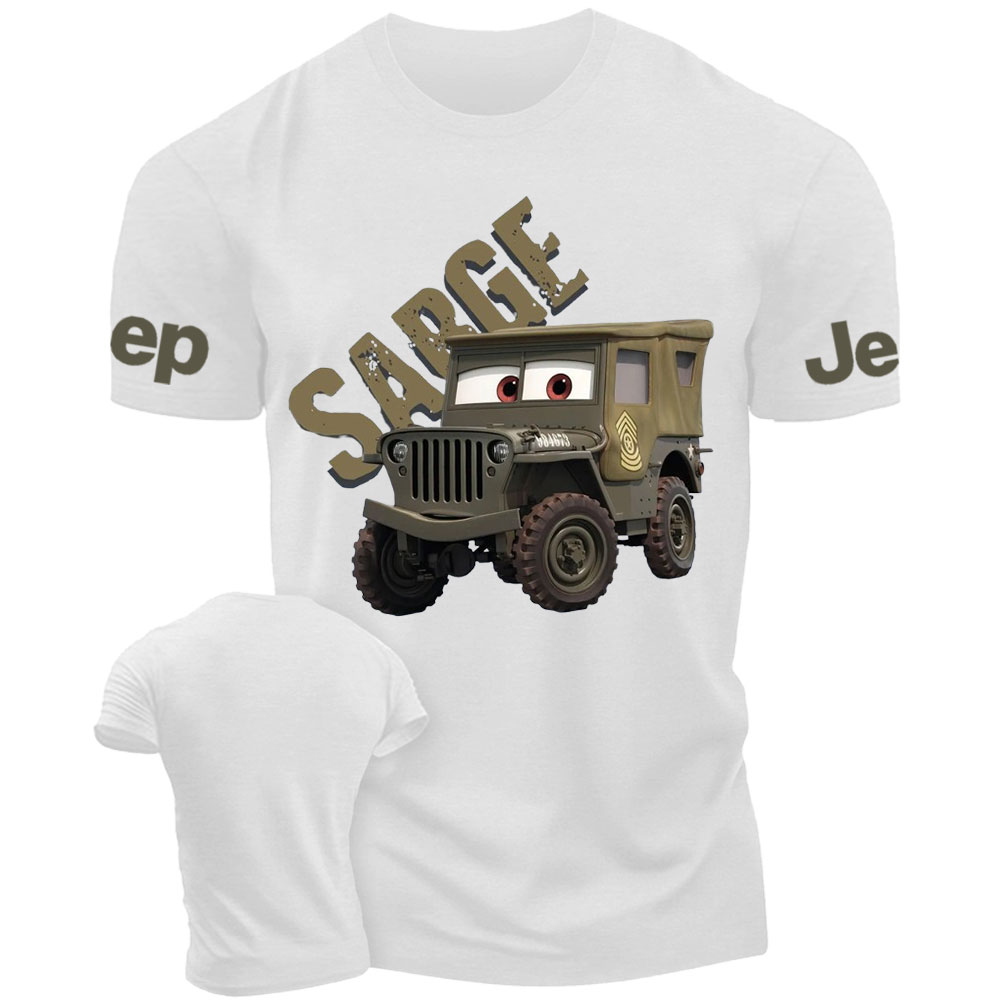 Sarge Cars Pixar Jp T-Shirt