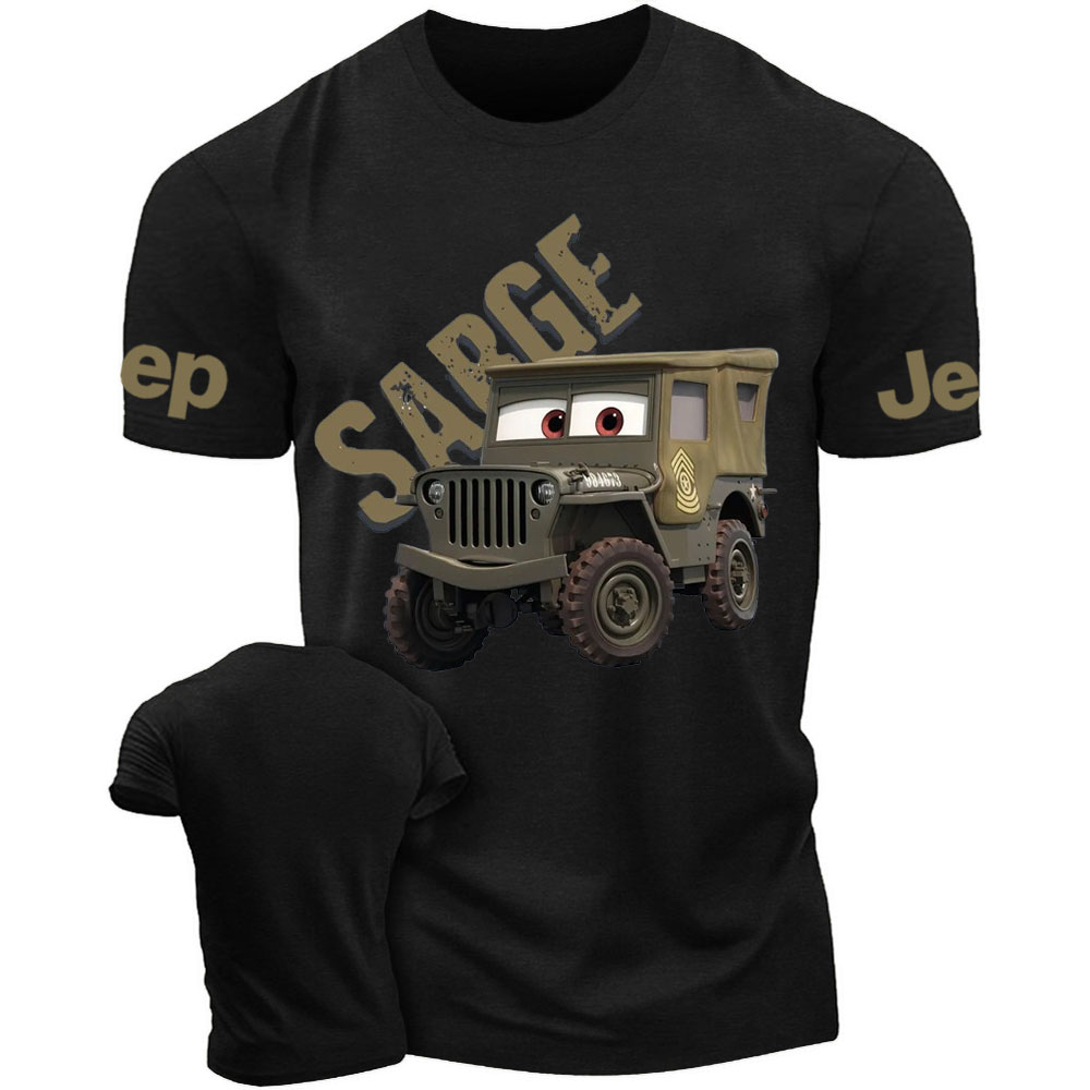 Sarge Cars Pixar Jp T-Shirt