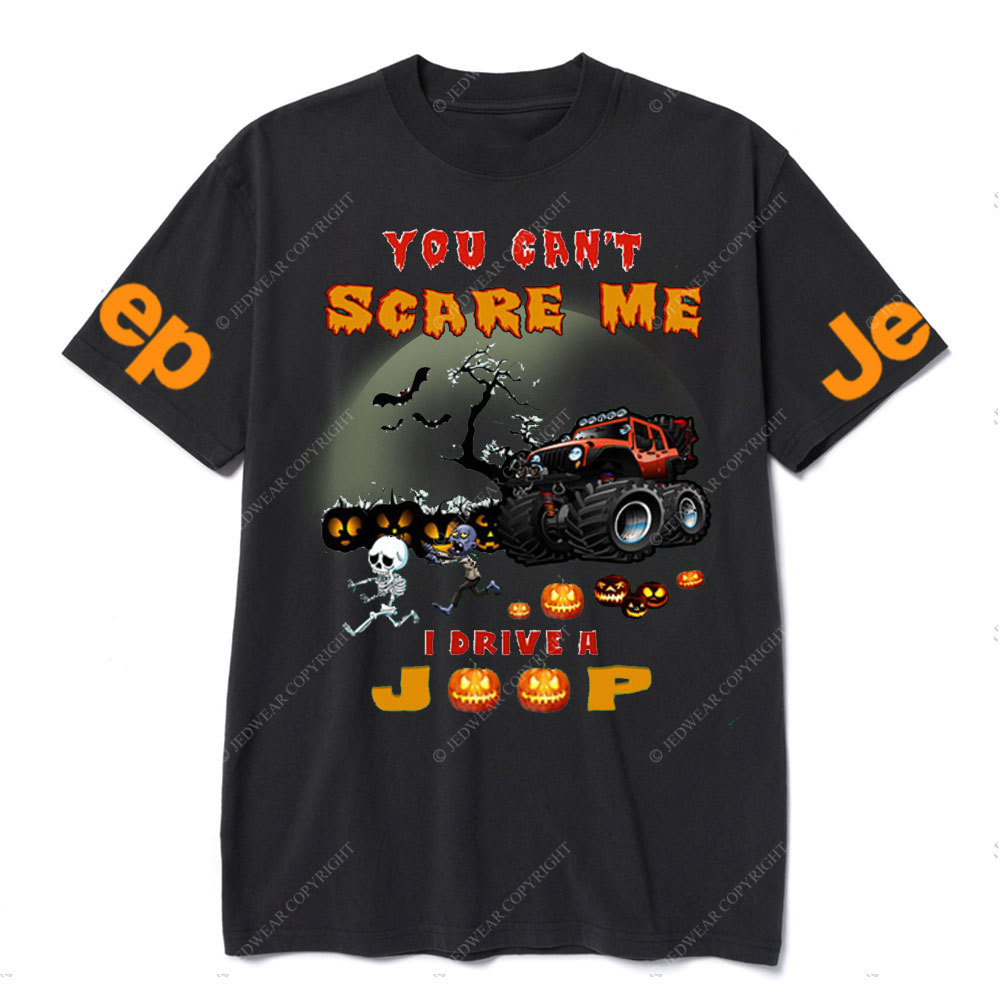 You Can’t Scare Me I Drive A Jp Halloween T-shirt