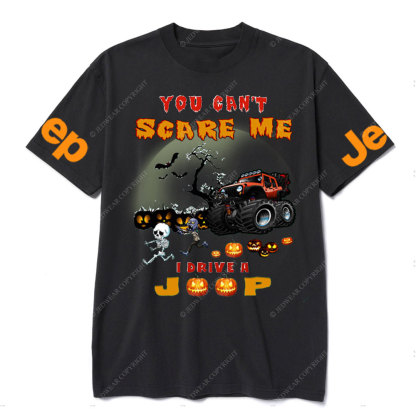 You Can’t Scare Me I Drive A Jp Halloween T-shirt