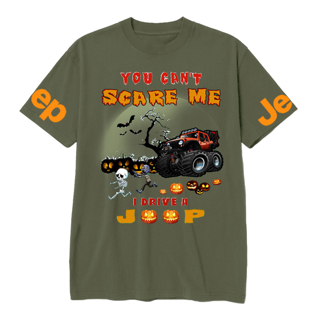 You Can’t Scare Me I Drive A Jp Halloween T-shirt