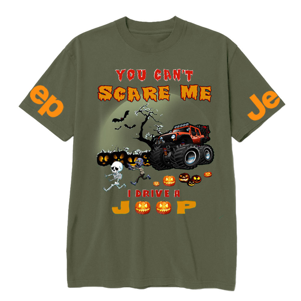 You Can’t Scare Me I Drive A Jp Halloween T-shirt