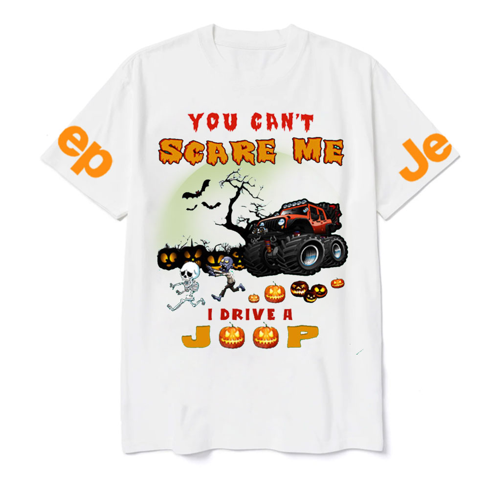 You Can’t Scare Me I Drive A Jp Halloween T-shirt