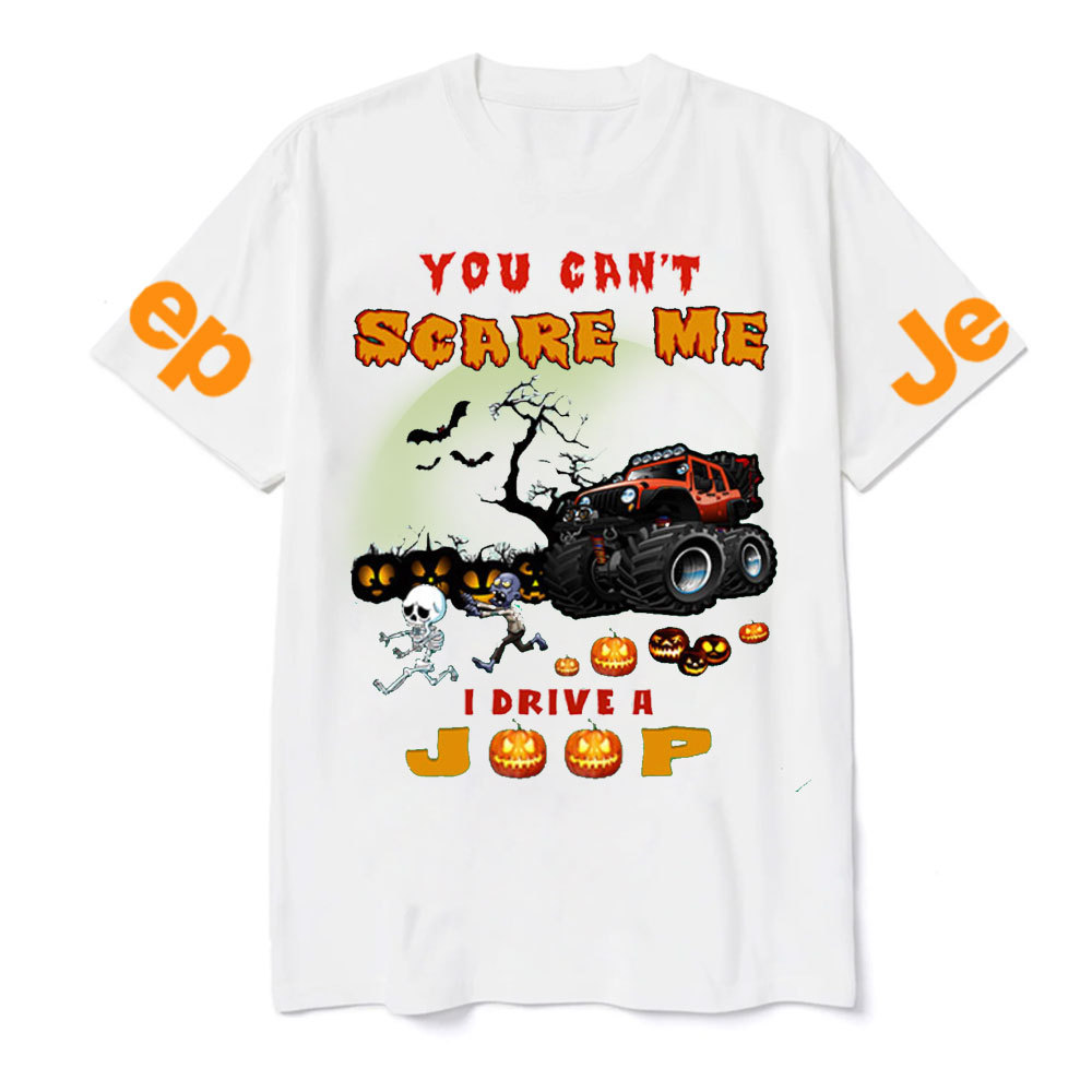 You Can’t Scare Me I Drive A Jp Halloween T-shirt