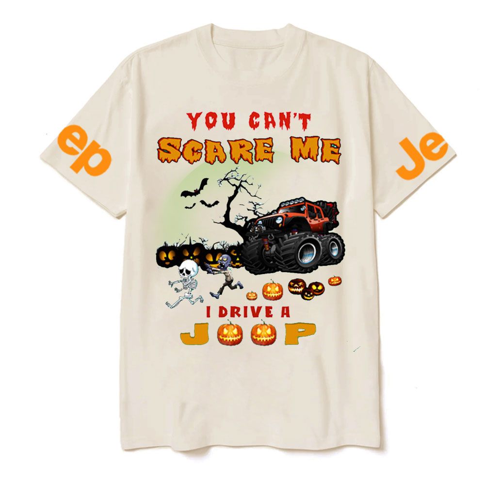 You Can’t Scare Me I Drive A Jp Halloween T-shirt