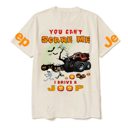 You Can’t Scare Me I Drive A Jp Halloween T-shirt