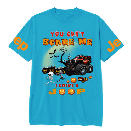 You Can’t Scare Me I Drive A Jp Halloween T-shirt