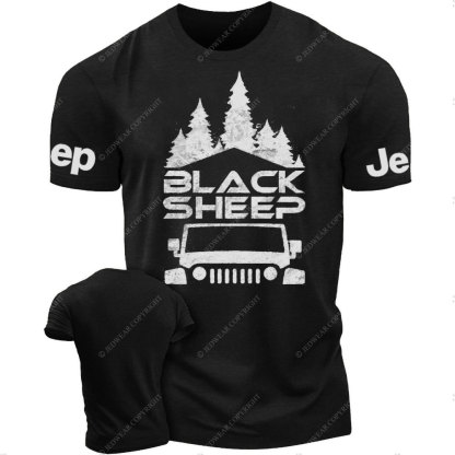 Black Sheep Jp Lover Forest Explore T-Shirt
