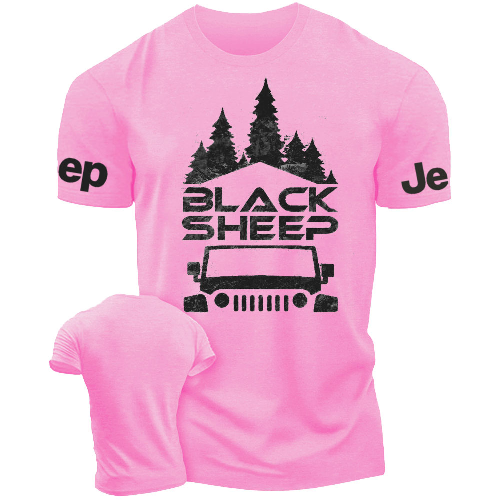 Black Sheep Jp Lover Forest Explore T-Shirt