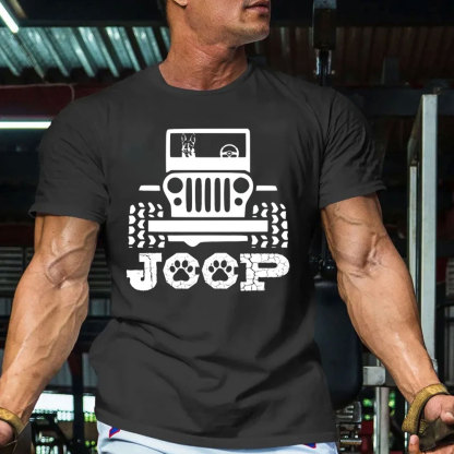German Shepherd, Riding On Jp Dog Lover Gift Men's Tshirt