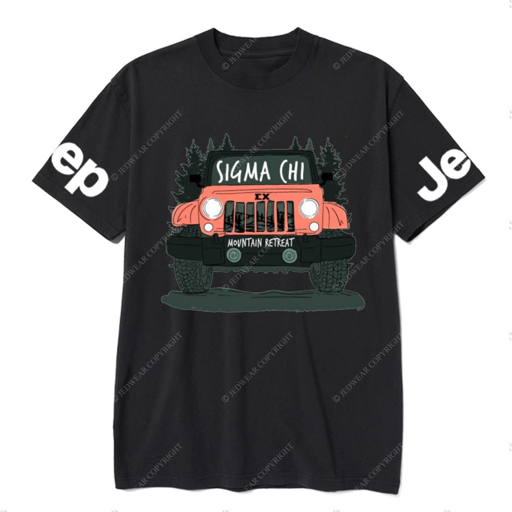 Sigma Chi Mountain Retreat Jp Wrangler T-Shirt