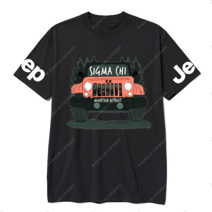 Sigma Chi Mountain Retreat Jp Wrangler T-Shirt