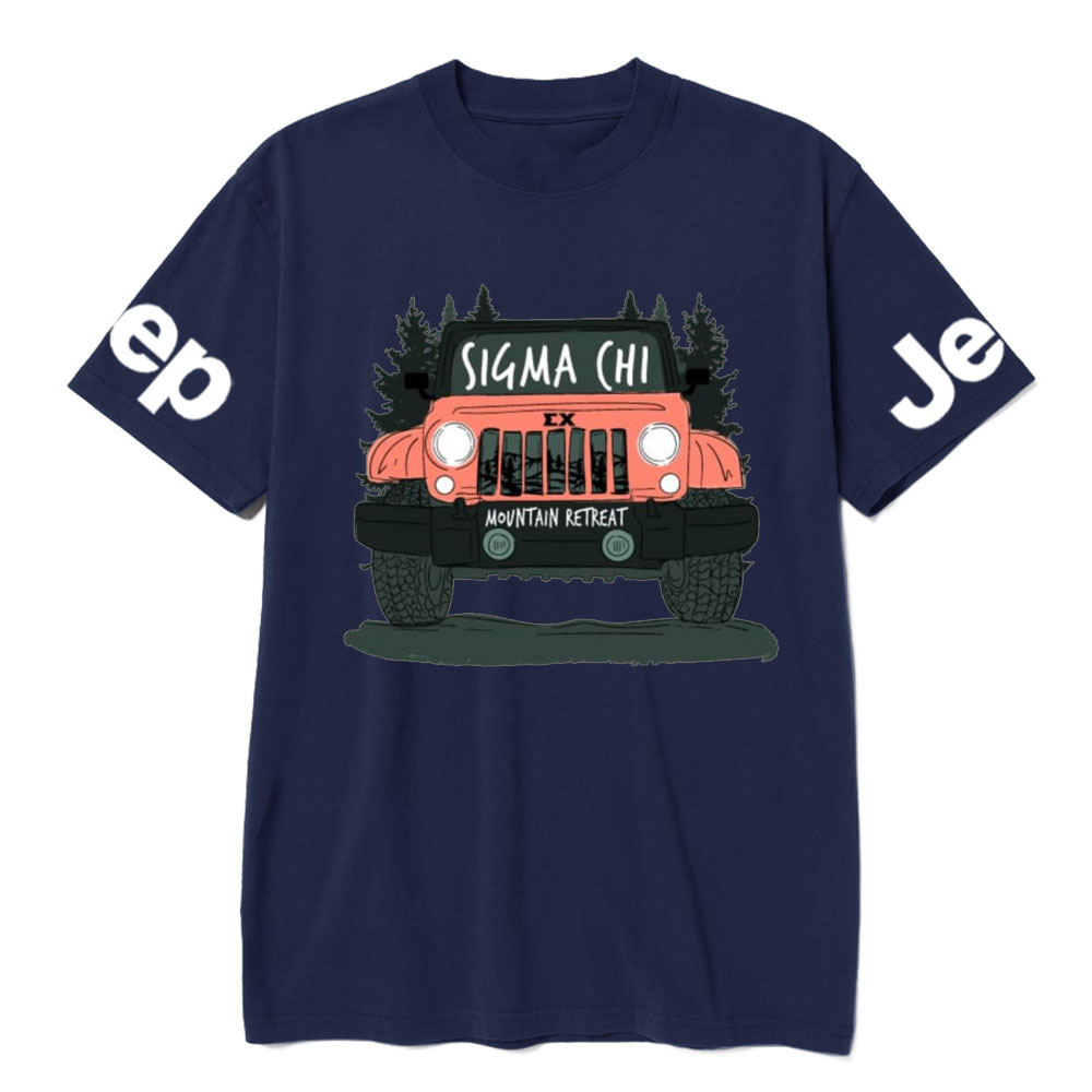 Sigma Chi Mountain Retreat Jp Wrangler T-Shirt
