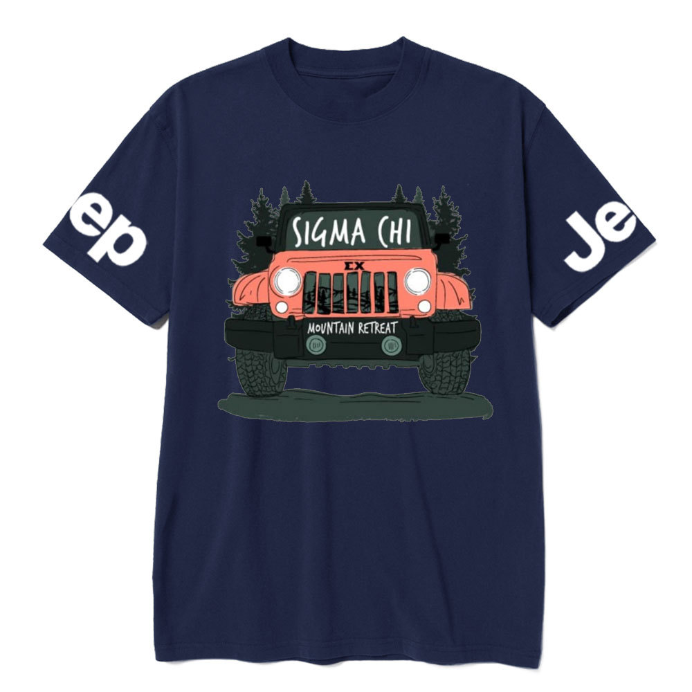 Sigma Chi Mountain Retreat Jp Wrangler T-Shirt