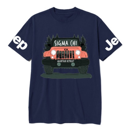 Sigma Chi Mountain Retreat Jp Wrangler T-Shirt