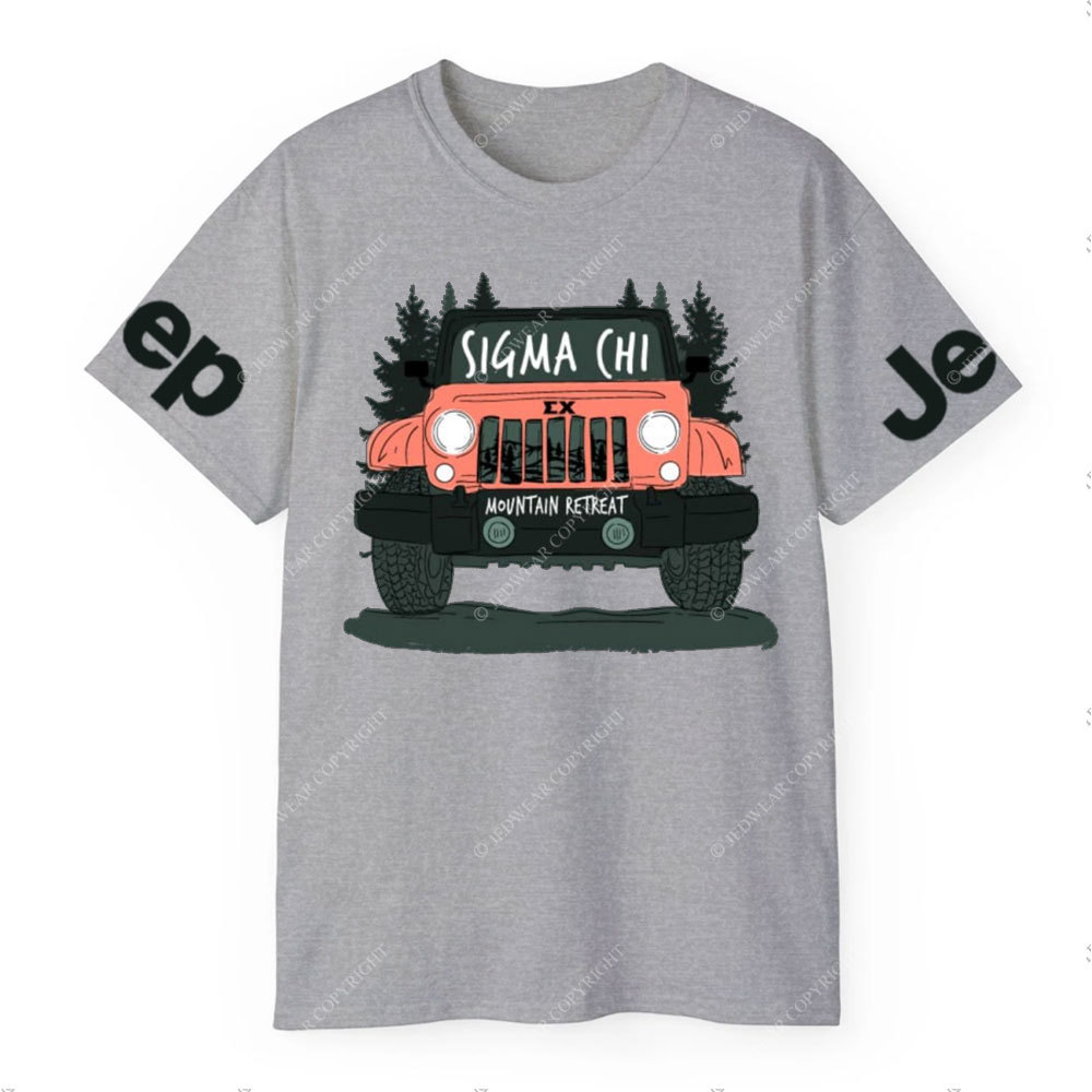 Sigma Chi Mountain Retreat Jp Wrangler T-Shirt