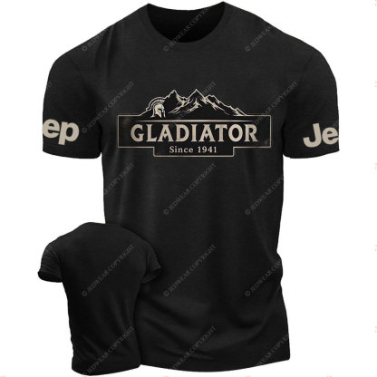 Spartan Mountain Retro Gladiator Jp T-Shirt