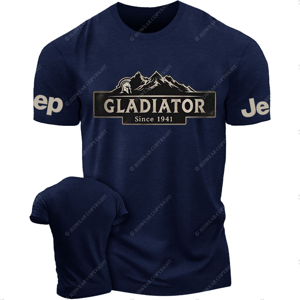 Spartan Mountain Retro Gladiator Jp T-Shirt