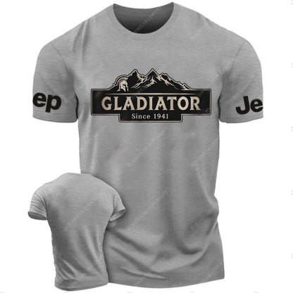 Spartan Mountain Retro Gladiator Jp T-Shirt