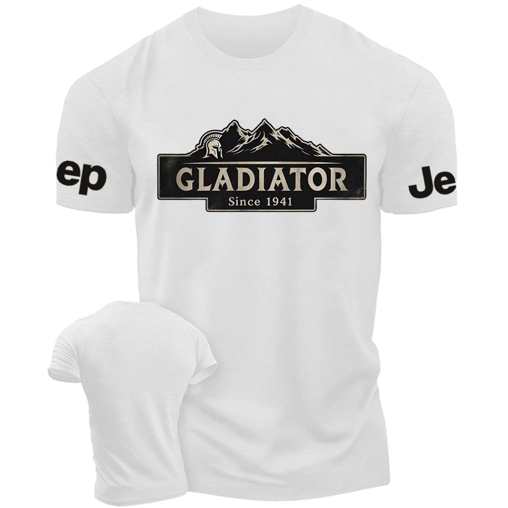 Spartan Mountain Retro Gladiator Jp T-Shirt