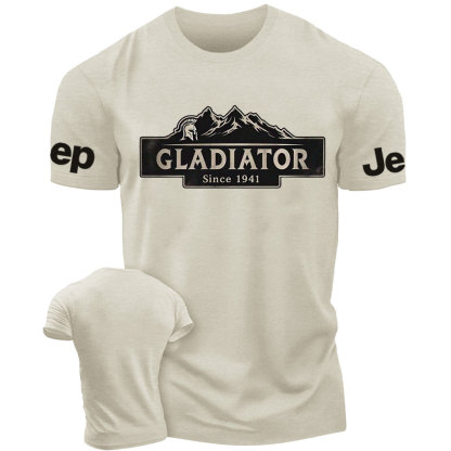 Spartan Mountain Retro Gladiator Jp T-Shirt