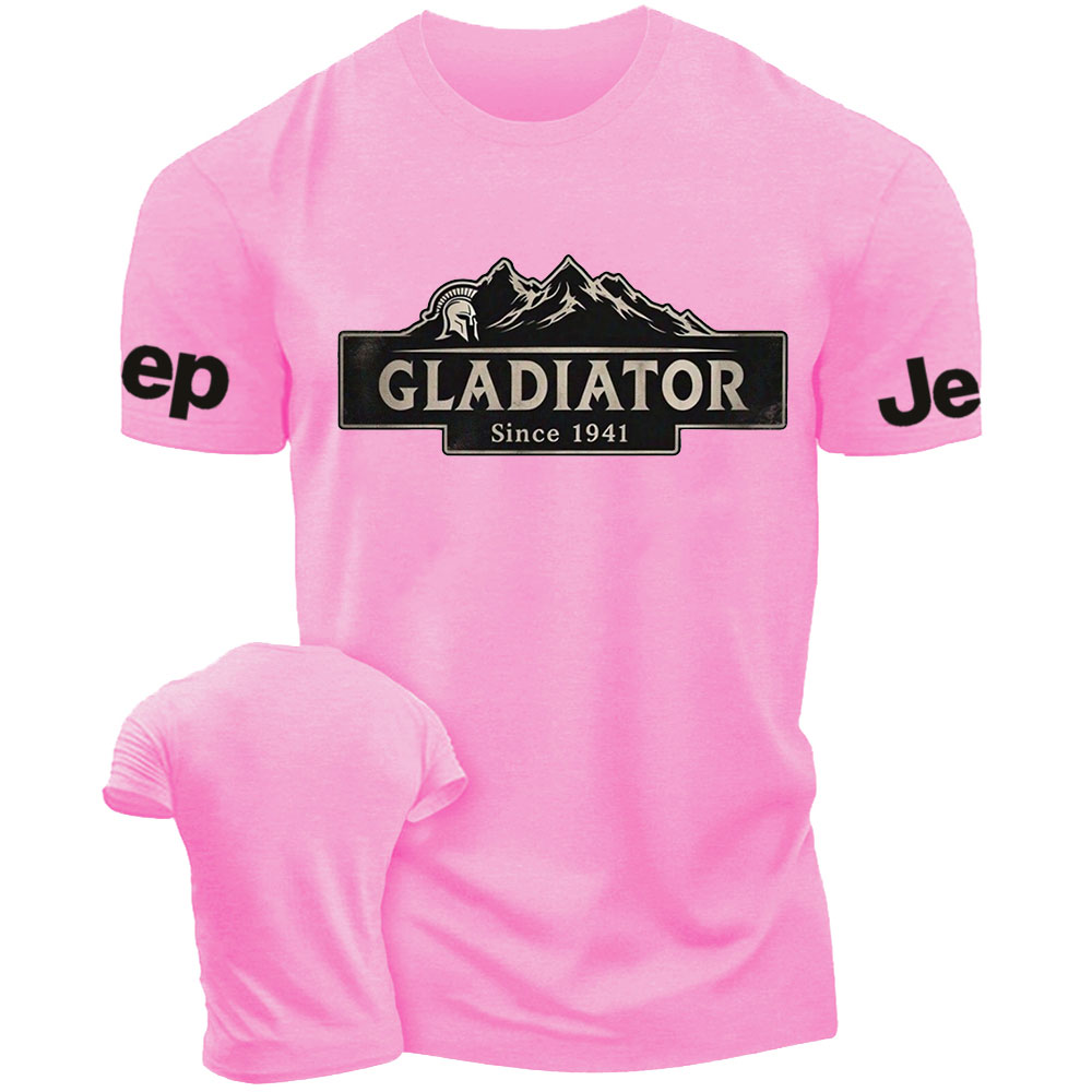 Spartan Mountain Retro Gladiator Jp T-Shirt