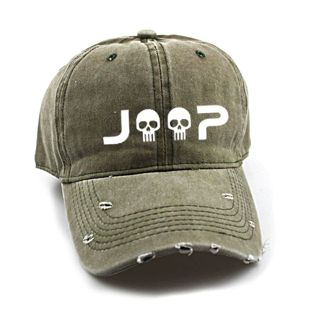Jeep Skull Simple Logo Baseball Cap