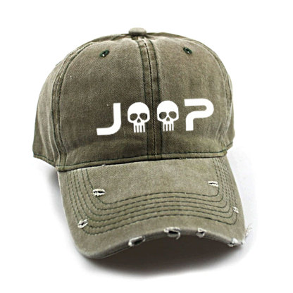 Jeep Skull Simple Logo Baseball Cap