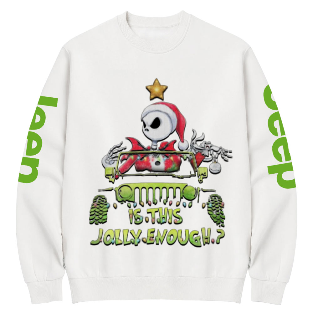 Jolly Enough Skull Jp Crew Neck Sweatshirt
