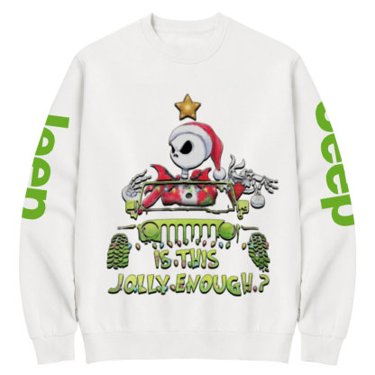 Jolly Enough Skull Jp Crew Neck Sweatshirt