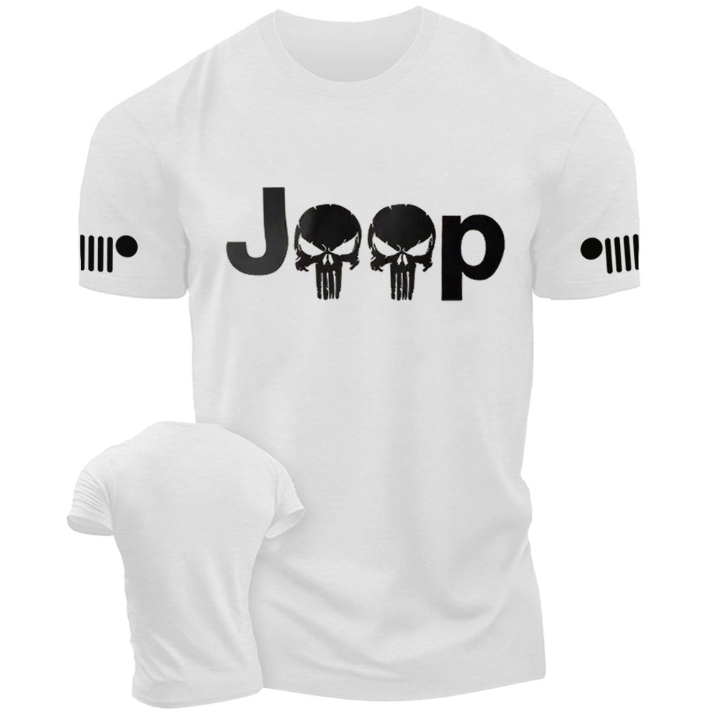 Jp Skull Punisher 4×4 Offroad T-Shirt
