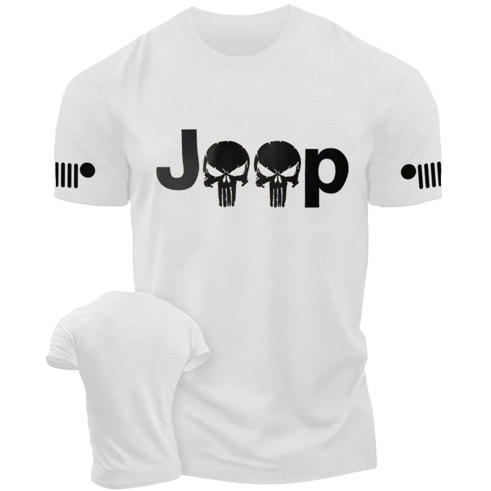 Jp Skull Punisher 4×4 Offroad T-Shirt