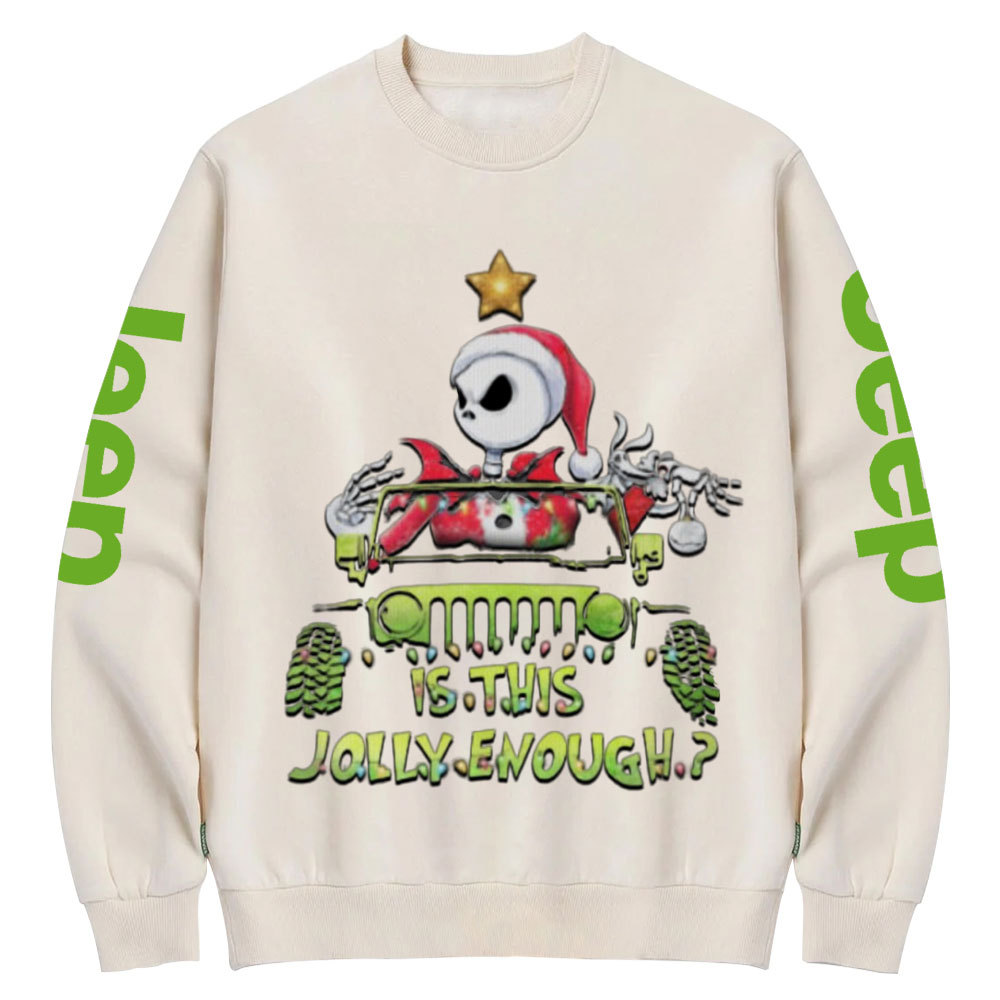 Jolly Enough Skull Jp Crew Neck Sweatshirt