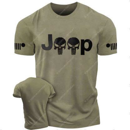 Jp Skull Punisher 4×4 Offroad T-Shirt