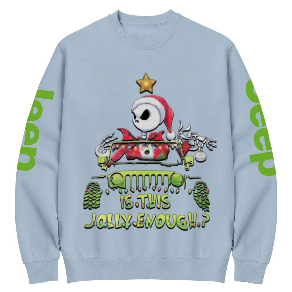Jolly Enough Skull Jp Crew Neck Sweatshirt
