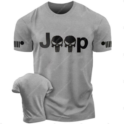 Jp Skull Punisher 4×4 Offroad T-Shirt