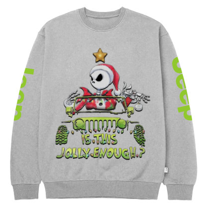 Jolly Enough Skull Jp Crew Neck Sweatshirt