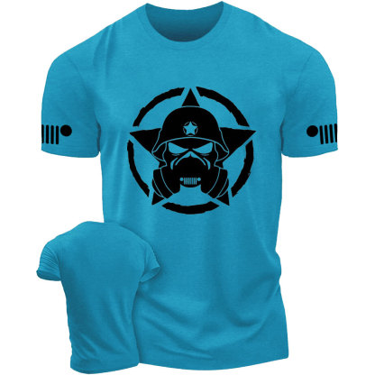 Skull Jp Army Star White T-Shirt
