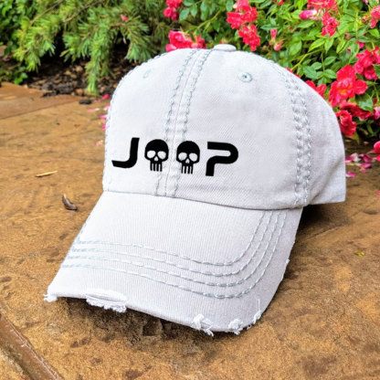 Jeep Skull Simple Logo Baseball Cap