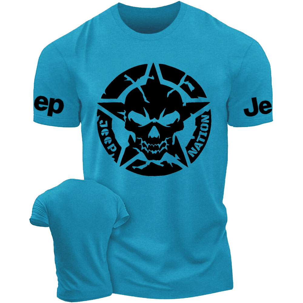 Oscar Mike Star Skull Jp Nation T-Shirt