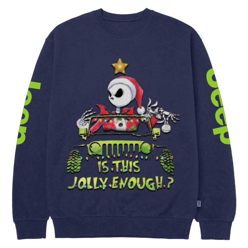Jolly Enough Skull Jp Crew Neck Sweatshirt