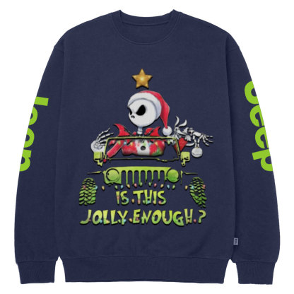 Jolly Enough Skull Jp Crew Neck Sweatshirt
