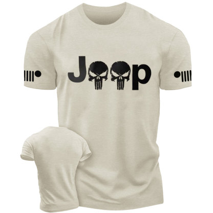 Jp Skull Punisher 4×4 Offroad T-Shirt