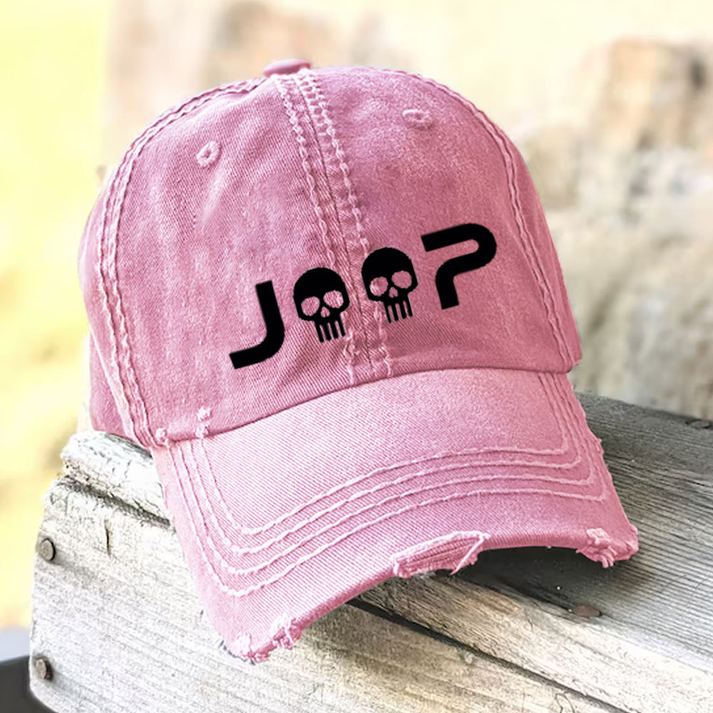 Jeep Skull Simple Logo Baseball Cap