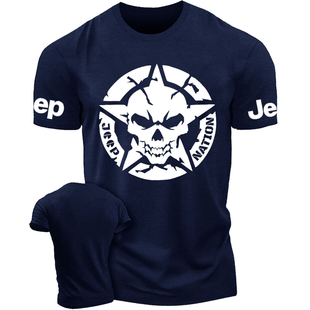 Oscar Mike Star Skull Jp Nation T-Shirt