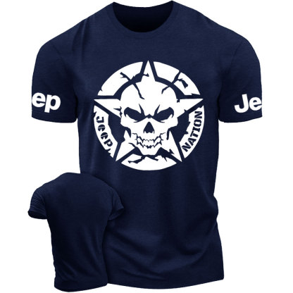 Oscar Mike Star Skull Jp Nation T-Shirt