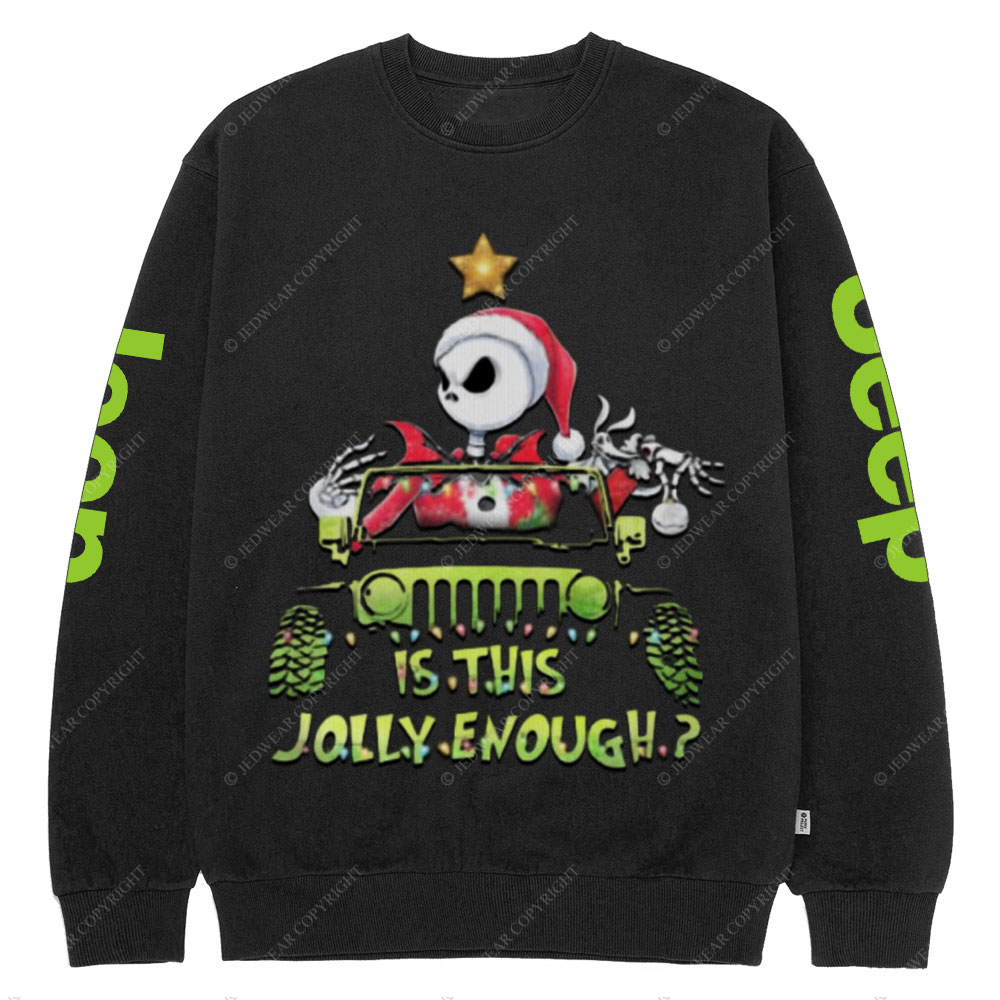 Jolly Enough Skull Jp Crew Neck Sweatshirt