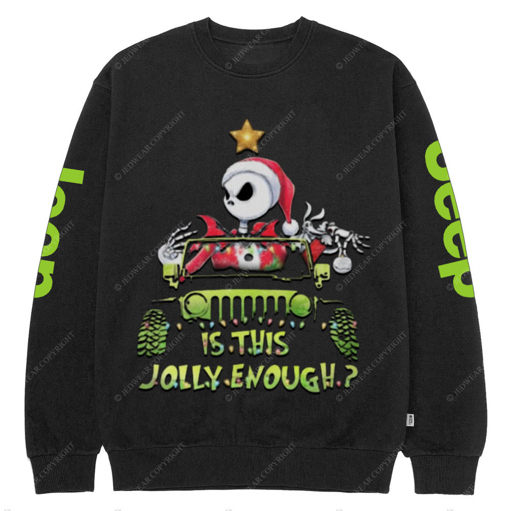 Jolly Enough Skull Jp Crew Neck Sweatshirt