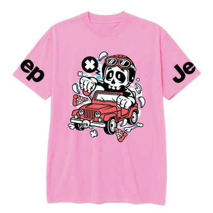 Skull Jp Cartoon Character T-shirt